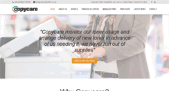 Desktop Screenshot of copycareoffice.co.uk